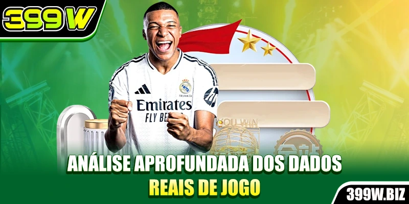 Análise aprofundada dos dados reais de jogo