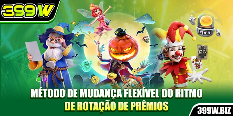 Método de mudança flexível do ritmo de rotação de prêmios Método de mudança flexível do ritmo de rotação de prêmios