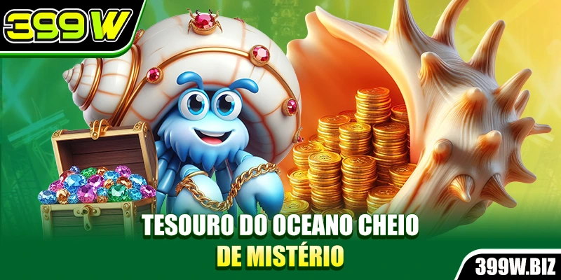 Tesouro do oceano cheio de mistério Tesouro do oceano cheio de mistério